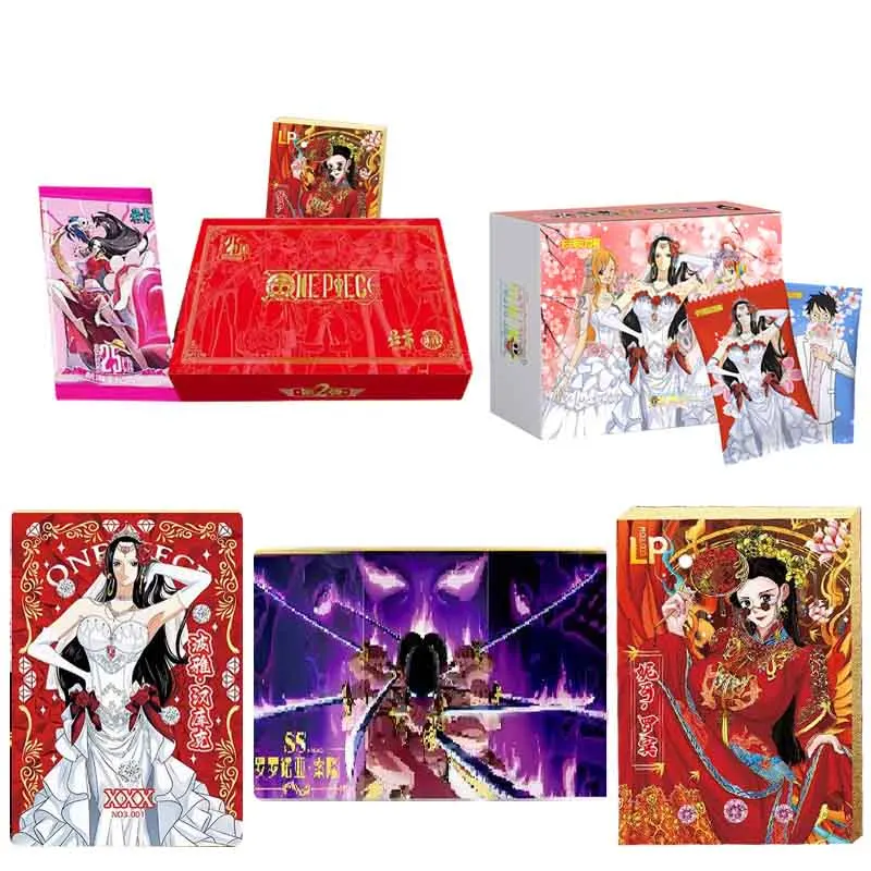 One Piece Collection Cards Booster Box Set Completo Wedding Tcg Rare Tcg Anime Playing Game Cards