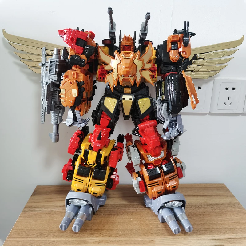 Trasformatori Jinbao Oversize Bruticus Warbotron Onslaught Brawl Swindle Blast Off Mmc Predaking Figura Trasformazione Robot Giocattolo