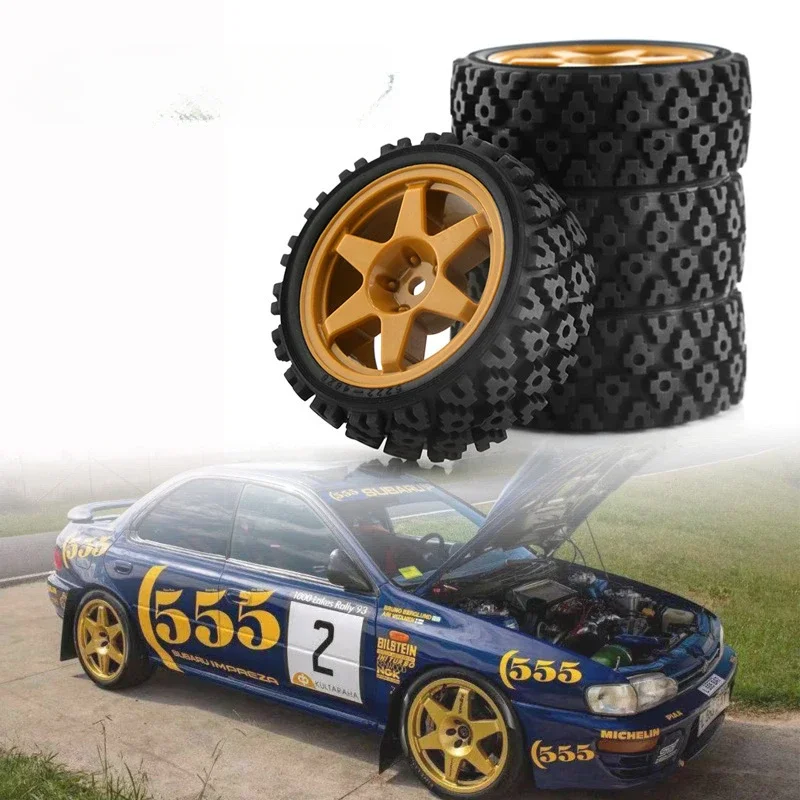 Per Hpi Rs4 Fw06 Tamiya Tt01/Tt02/Xv-01 1/10 Pneumatici Simulati Sport Rc Pneumatici Per Auto Accessori Parti