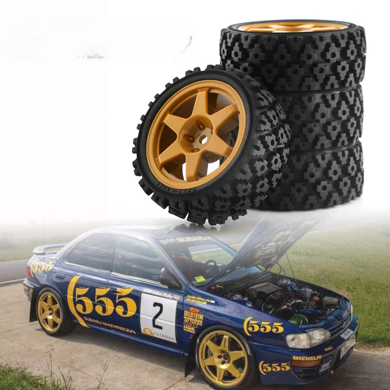 Per Hpi Rs4 Fw06 Tamiya Tt01/Tt02/Xv-01 1/10 Pneumatici Simulati Sport Rc Pneumatici Per Auto Accessori Parti