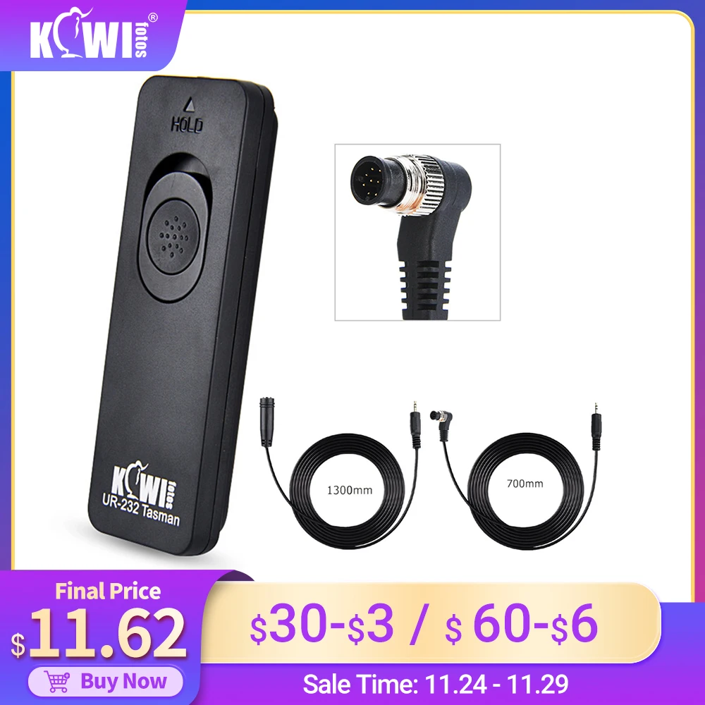 Cavo Di Rilascio Dell'Otturatore Telecomando Per Nikon D810 D850 D500 D5 D800 D700 D4S D4 D3 D3S D3X D2H D2X D300S Sostituisce Mc-30/36/30A