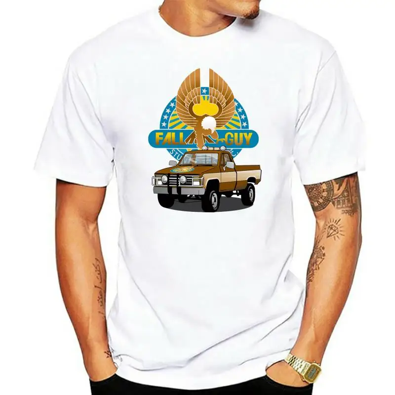T-Shirt Vintage Per Camion Autunno Guy Stuntman Assoc