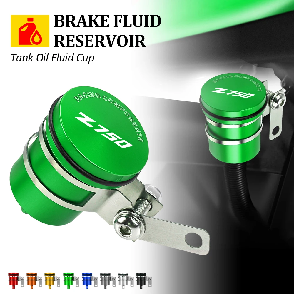 Per Kawasaki Z750 Z 750 Z750 2005 - 2012 Moto Freno Frizione Serbatoio Cilindro Fluido Serbatoio Olio Tazza Olio Fluido Tazza Accessori