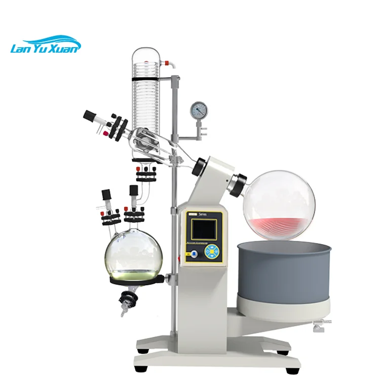 Laboratorio Rotavapor Roto-Evaporazione Sotto Vuoto Con Distillazione Di Etanolo