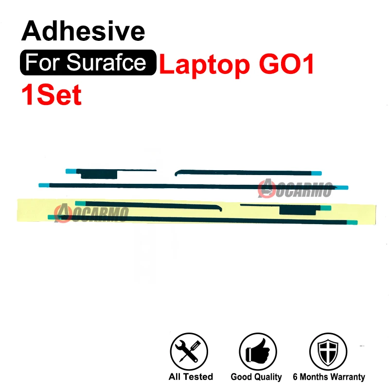 1Set Adesivo Per Microsoft Surface Laptop Go1 Display Lcd Cornice Dello Schermo Adesivo Colla Tape