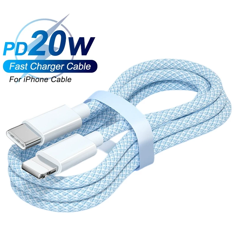 Cavo Usb C Pd Da 20W Per Iphone 14 13 12 11 Pro Max Cavo Usb C A Ricarica Rapida Per Iphone 12 Mini Pro Max Xs Cavo Dati Usb Di Tipo C