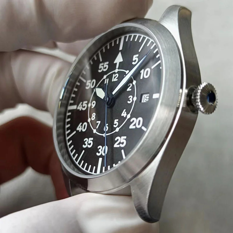 Pilot Watch Automatic Aviator Flieger Orologio Da Polso Meccanico Da Uomo Miyota 8215 Orologi Da Campo Nh35 Pt5000 2824 Handwind