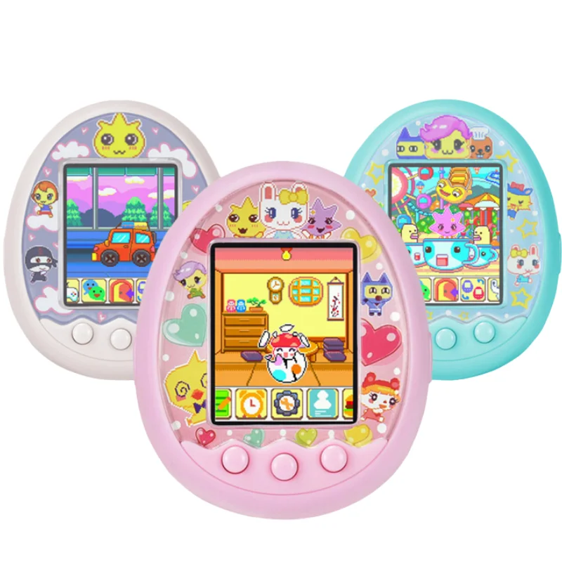 New Hot Tomagge Zi Electronic Pets Toy Virtual Pet Retro Cyber Funny Tumbler Ver Toys For Children Handheld Game Machine