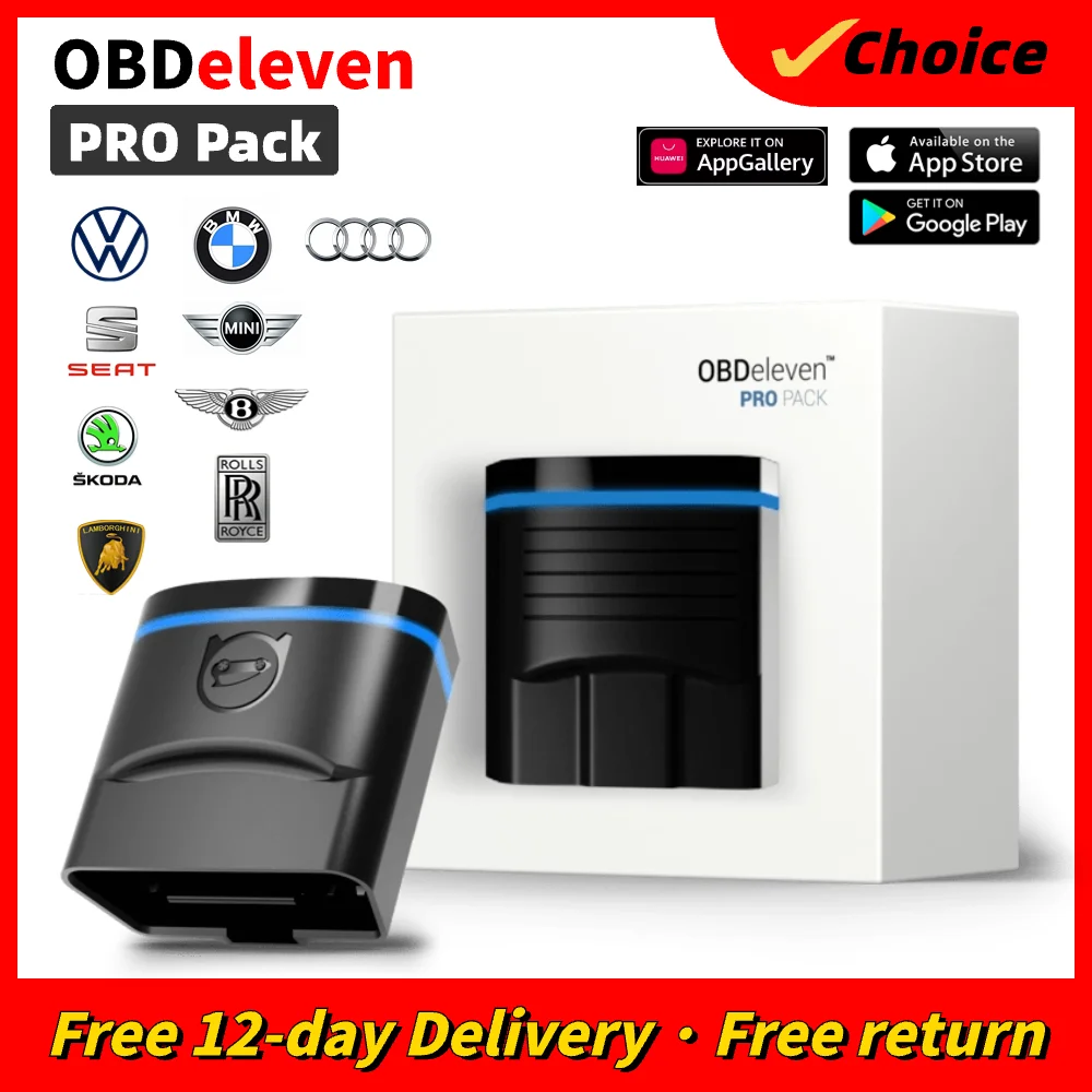 Obdelanche Pro Pack/Ultimate Nextgen Device Obd11 Obd Eleven Obd2 Strumento Diagnostico Bmw Per Ios Vw Polo Golf /Bmw/Audi /Seat /Skoda