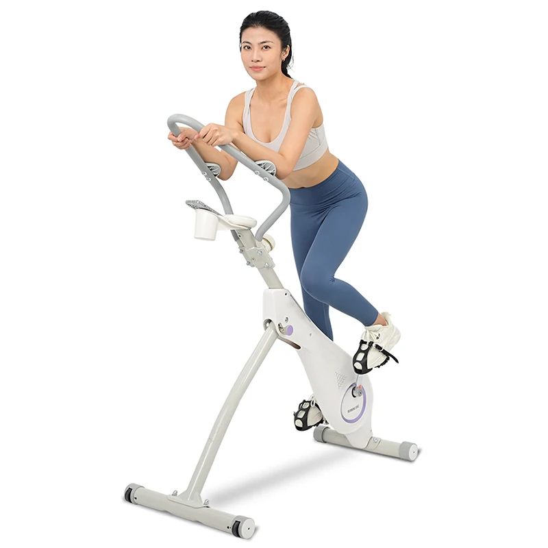 Dynamic Bicycle Home Silent Magnetic Control Cyclette Fat Burning Weight Loss Equipment Indoor Bicycle Folding