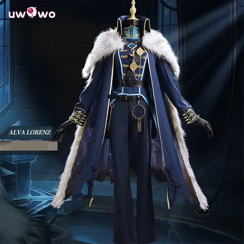 Uwowo Collab Series Game Identity V Prison Warden Hermit Alva Lorenz Costume Cosplay