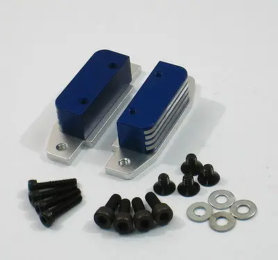 Gtbracing Supporto Motore In Metallo Cnc Per Kyosho Mp7.5 Mp777 Mp9 Inferno Gt St St-Rr Evo Con Bulloni