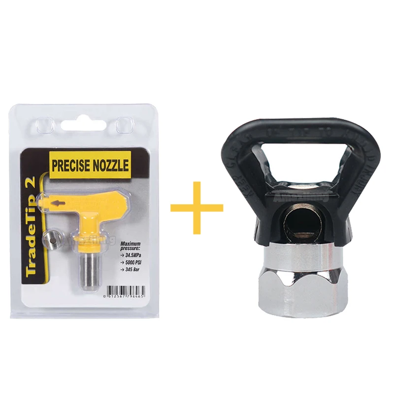 Ugello Con Punta A Spruzzo Airless Serie 2 211/213/215/217 Etc Modello Ugello Spruzzatore Punta Dell'Aerografo Per Pistola A Spruzzo Airless Titan/Wag