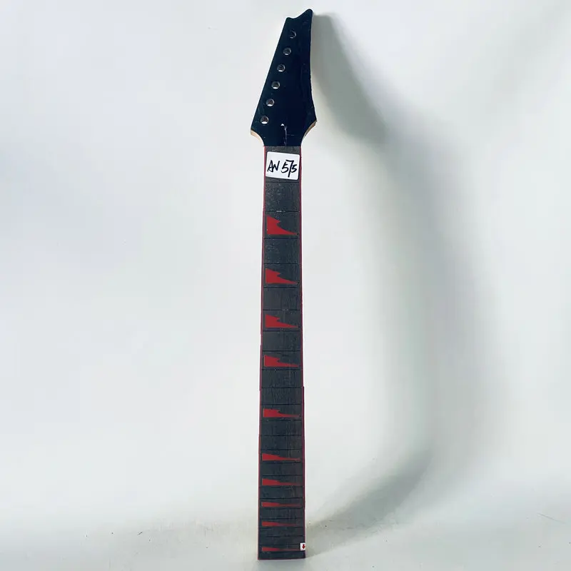 An575 Incompiuto Ibanez Genuine Electric Guitar Neck Gio Series No Frets Senza Vernici Con Danni E Crepe Parti Di Chitarra Fai Da Te