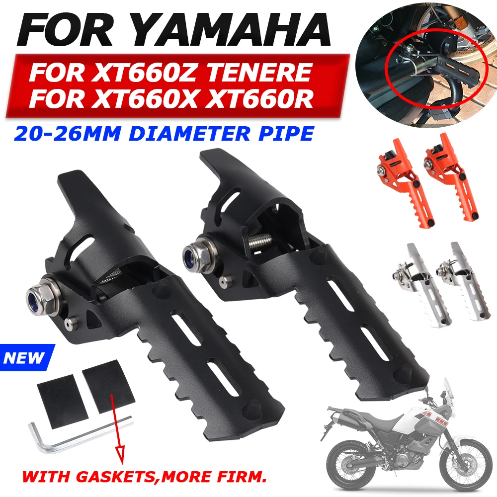 Per Yamaha Xt 660 Z Tenere Xt660Z Xtz 660 Xt660X Xt 660 X 660X R Accessori Moto Highway Poggiapiedi Morsetti Pieghevoli Per Pedane
