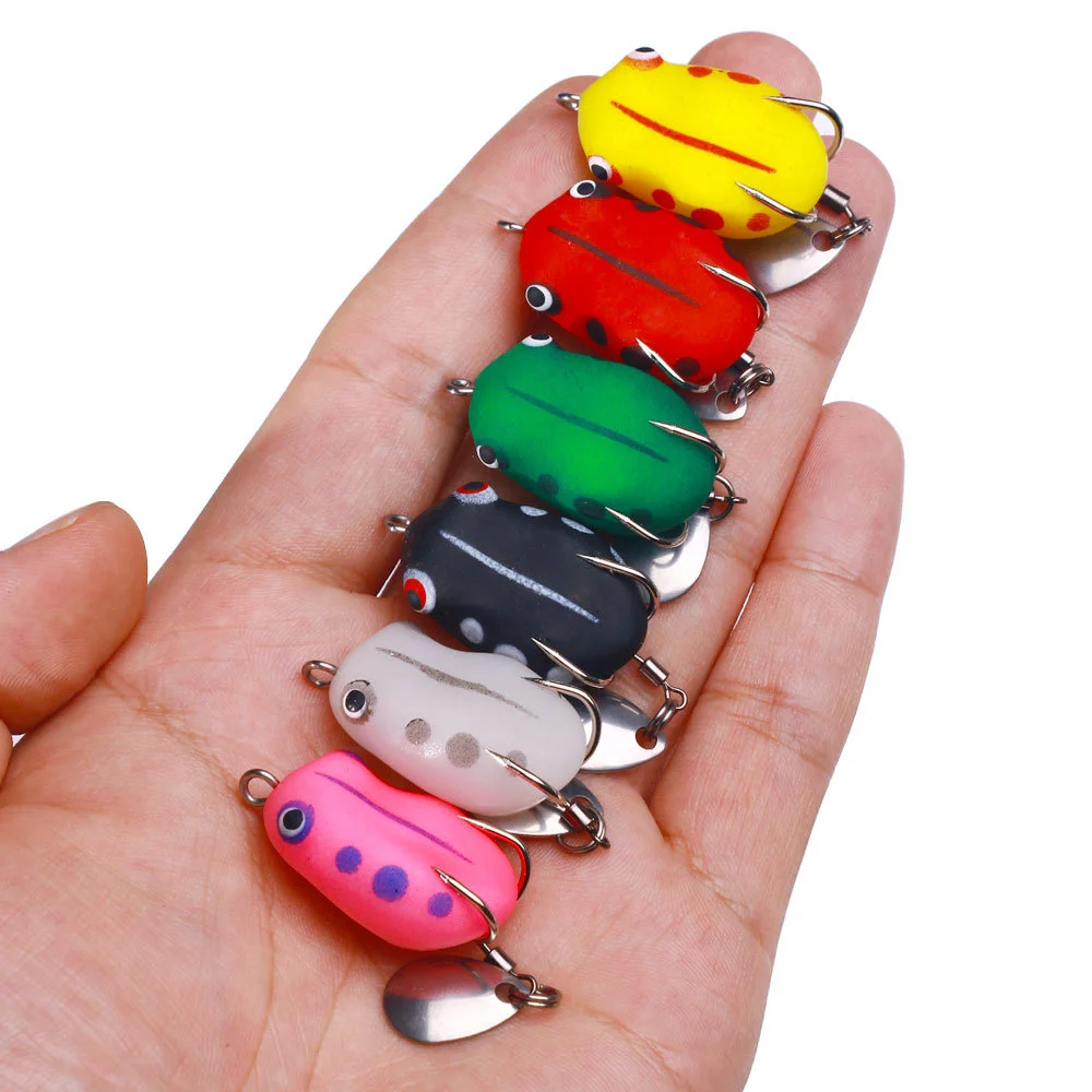 Fake Bait Small Black Fish Fake Small Luya Frog Thunder Frog Mini Thunder Frog