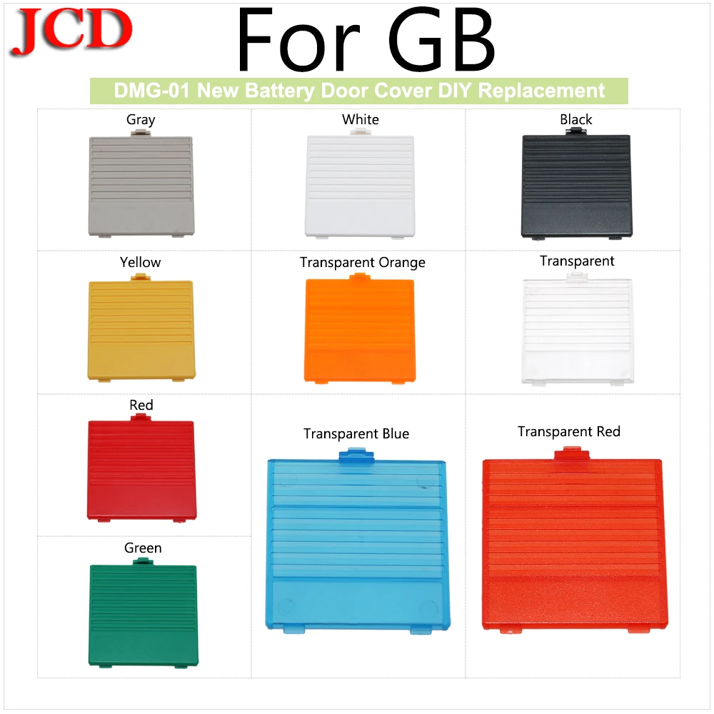 Jcd 1 Pz Dmg Per Gb Guscio Della Batteria Per Gb Dmg Gbo Coperchio Della Batteria In Plastica Per Gameboy Gb Classic Dmg-01 Nuovo Coperchio Della Port