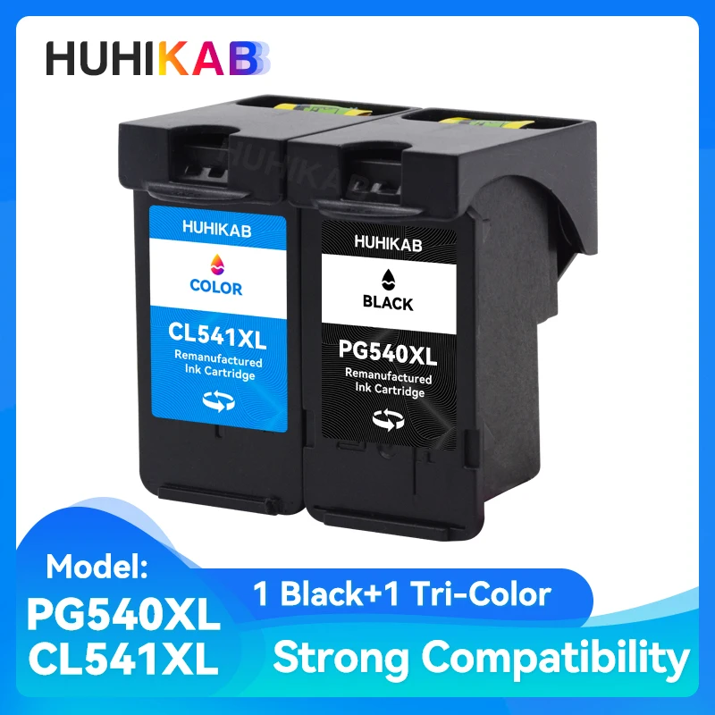 Huhikab Pg-540 Cl-541 Compatibile Per Canon Pg 540 Cl 541 Pg-540 Cartuccia Pixma Mg3150 Mg3550 Mg4250 Mg3250 Mg3255 Mg4150