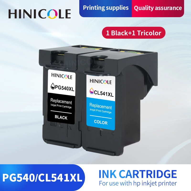 Hinicole 540 541 Sostituzione Per Canon Pg-540 Xl Cl-541 Xl Per Canon Pixma Mg2100 Mg2140 Mg2150 Mg2240 Mg2250 Mg2255 Mg3100