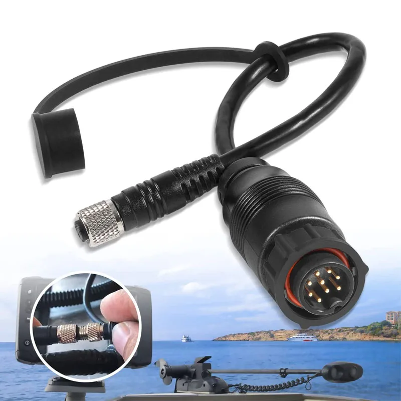 Mkr-Us2-16 Sostituisce Per Cavo Adattatore Totalcan A 9 Pin Lowrance Cavo Adattatore Fish Finder (Adatto A Elite Ti2 E Hds), 1852076