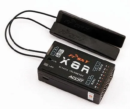 Spedizione Gratuita Frsky 2.4 G Smark Porte 8 / 16Ch Telemetry Receiver X8R Per Taranis X9D Trasmettitore - Pcb Antenna