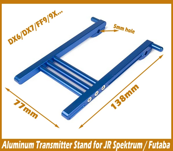 Supporto Cnc Supporto Esky Futaba Jr Wfly Frsky Taranis Trasmettitore Radio Tx