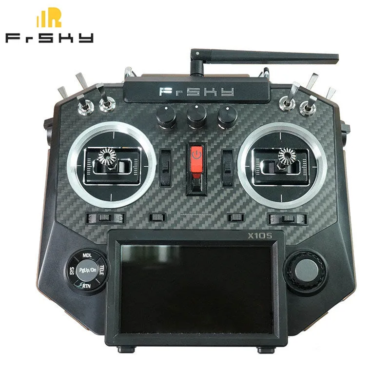 Nuovo Frsky Horus X10S 16Ch Rc Trasmettitore Modalità 2 Mc12 Più Il Giunto Cardanico Di Imballaggio Di Controllo A Distanza Per Rc Vs Accst Taranis Q 