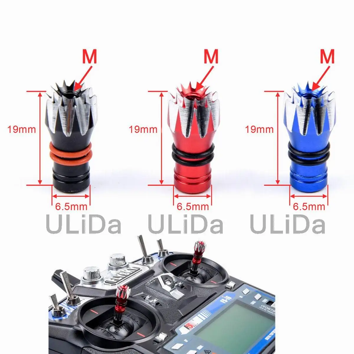 M3 M4 M2.5 Trasmettitore Testa Bilanciere 3D Estremità Levetta Telecomando Per Flysky I6 I6X I6S / Frsky Taranis Qx / X7 X-Lite