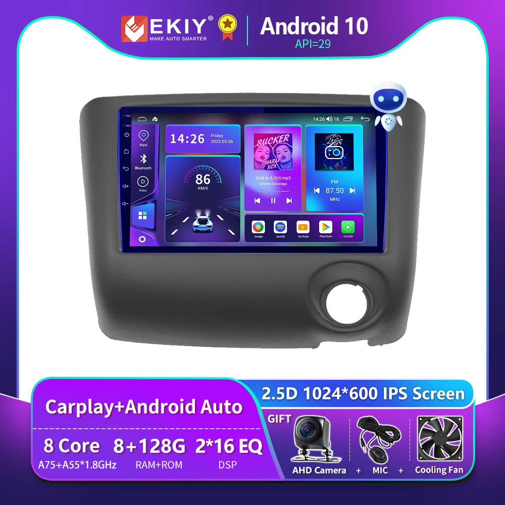 Ekiy T900 Per Toyota Vitz Yaris Echo 1999 2000 2001 2002 2003 2004 2005 Autoradio Sistema Multimediale Registratore A Nastro Di Navigazione Gps Stereo