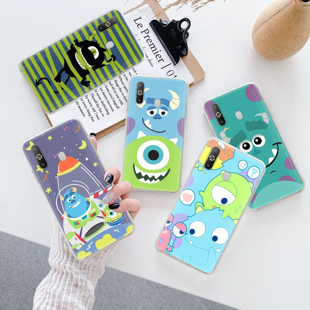 Monsters Custodia Morbida Trasparente Per Motorola Moto E4 Hyper G40 Fusion One Macro Plus Lg V60 G8X K9 Velvet Stylo 6 V40 V50 V50 K30