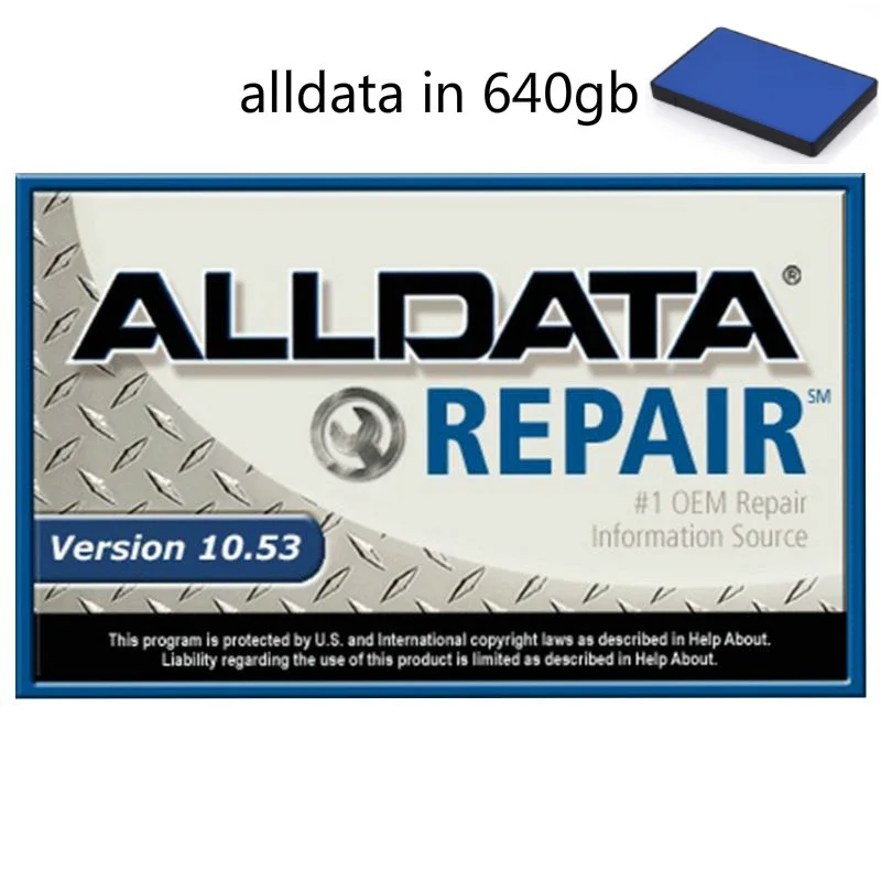 Software Di Riparazione Alldata 2021 In Hdd Da 640Gb Tutti I Dati Software Di Riparazione Automatica Alldata 10.53 Strumenti Per Auto Alldata Con Serv