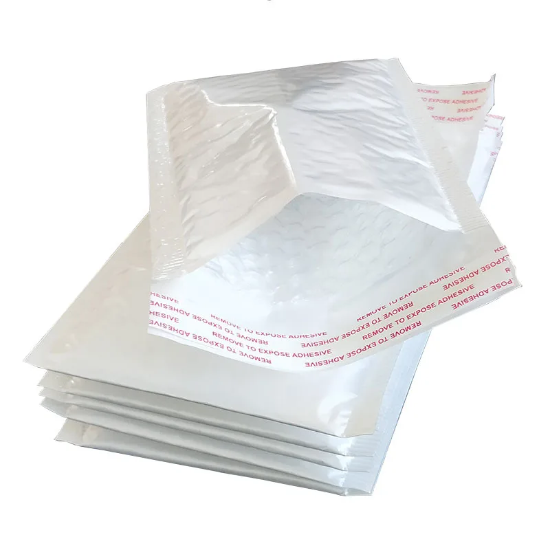10 Sacchetti Antiurto Express Confezione Di Libri (20*30Cm + 3.5Cm) Busta Di Carta Bianca Regalo Tech Bubble Bag