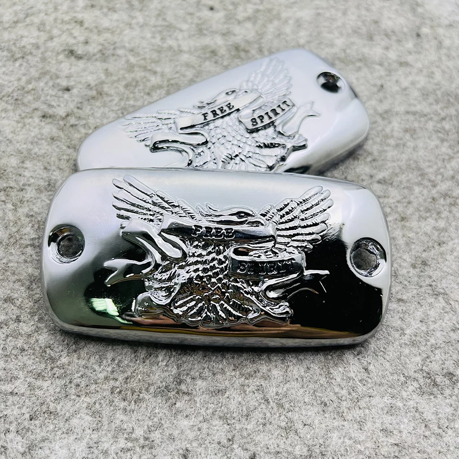 Tappo Serbatoio Liquido Freno Cromato Moto Per Honda Valkyrie Goldwing 1500 1800 Vtx 1800 Free Spirit