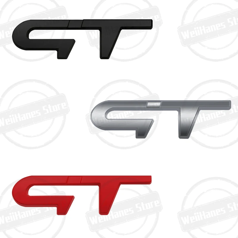 Metallo Per Gt Scenic Clio Captur Logan Sandero Arkana Duster Alpine Rs Gt Sport Grille Sticker Car Rear Trunk Body Emblem Badge