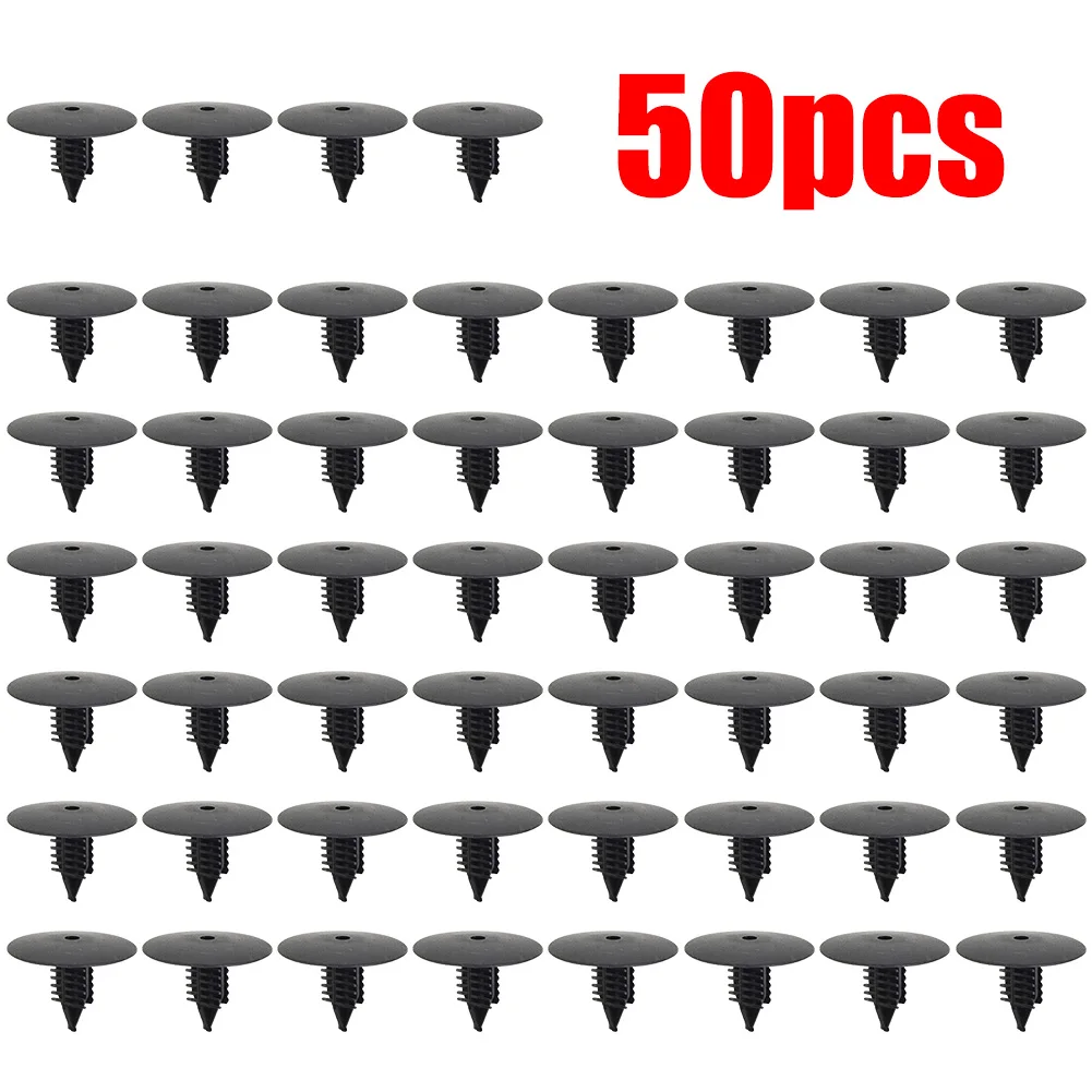 50 Pz Per Renault Clio Mk2 Mk3 /Kangoo /Laguna/ Logan/Megane /Modus /Twingo Passaruota Pannello Di Copertura Splash Guard Clips 7703077435