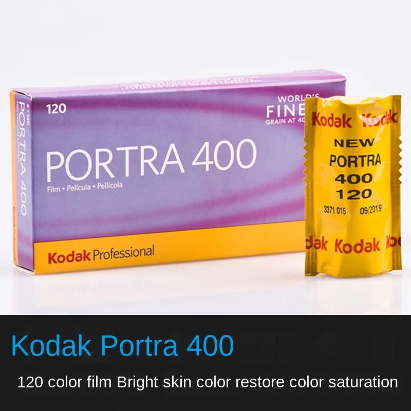 1 Rotolo/3 Rotoli/5 Rotoli Originale Kodak Portra 400 Pellicola Torretta 120 Colore Professionale Pellicola Negativa Ritratto Esterno Grano Fine