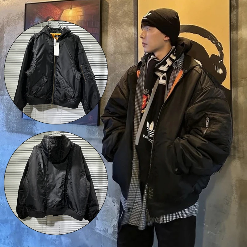 Graliz Giacche Invernali Per Uomo Abbigliamento Chaquetas De Hombre Giubboto Uomo Invertale Giacca Nera Casacos Masculinos Ropa Parka