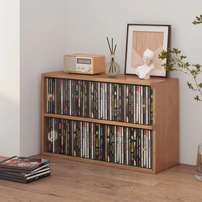 Portable Cd Organizer Rack Girevole Luxury Display Organizer Disc Stand Floor Wall Cd Rack Intarsio Porta Dvd Insert Furnitures