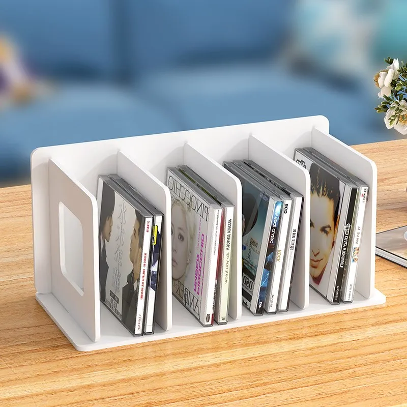 Disc Stand Cd Organizer Rack Girevole Luxury Display Organizer Portable Floor Wall Cd Rack Intarsio Porta Cd Insert Furnitures