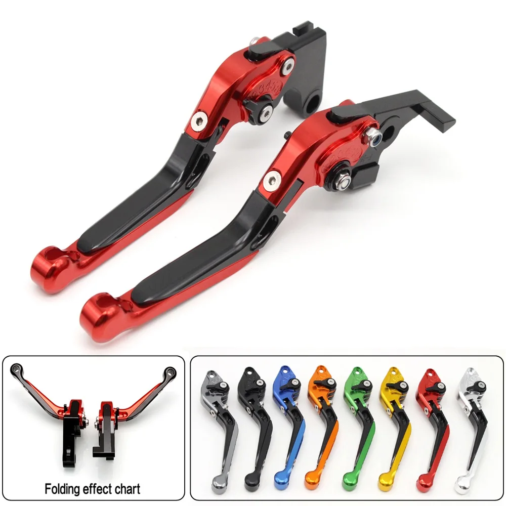 Cnc Motorcycle  Foldable Extendable Adjustable Brake Clutch Levers For Kawasaki Z800 E Version  2013 2014 2015 2016