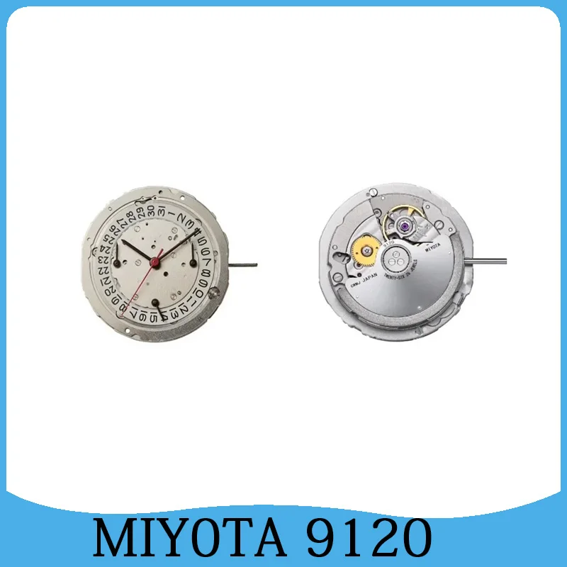 Nuovo Movimento Miyota 9120-6 Importato Giapponese, Movimento Multifunzione Miyota 9015, 9100, Movimento Serie Miyota9