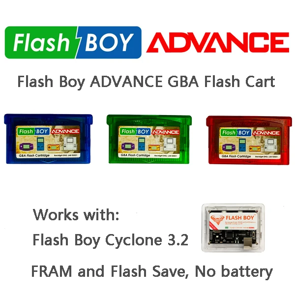 Flash Boy Advance Low Power Gba Flash Card Chip Memory Game Boy Everdrive