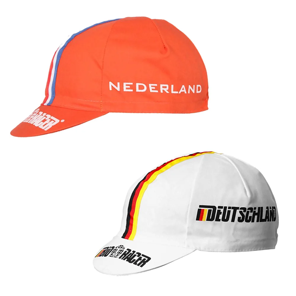 Berretti Da Ciclismo Classici Da Uomo E Da Donna Arancioni E Bianchi Pro Team Bike Mtb Road Bicycle Racing Hat Formato Libero Be Elastic