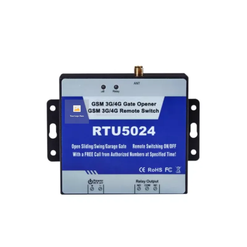 Gsm Gate Receiver Remote Relay Switch Gate Controller Signal Sender Cellular Gate Opener Rtu5024