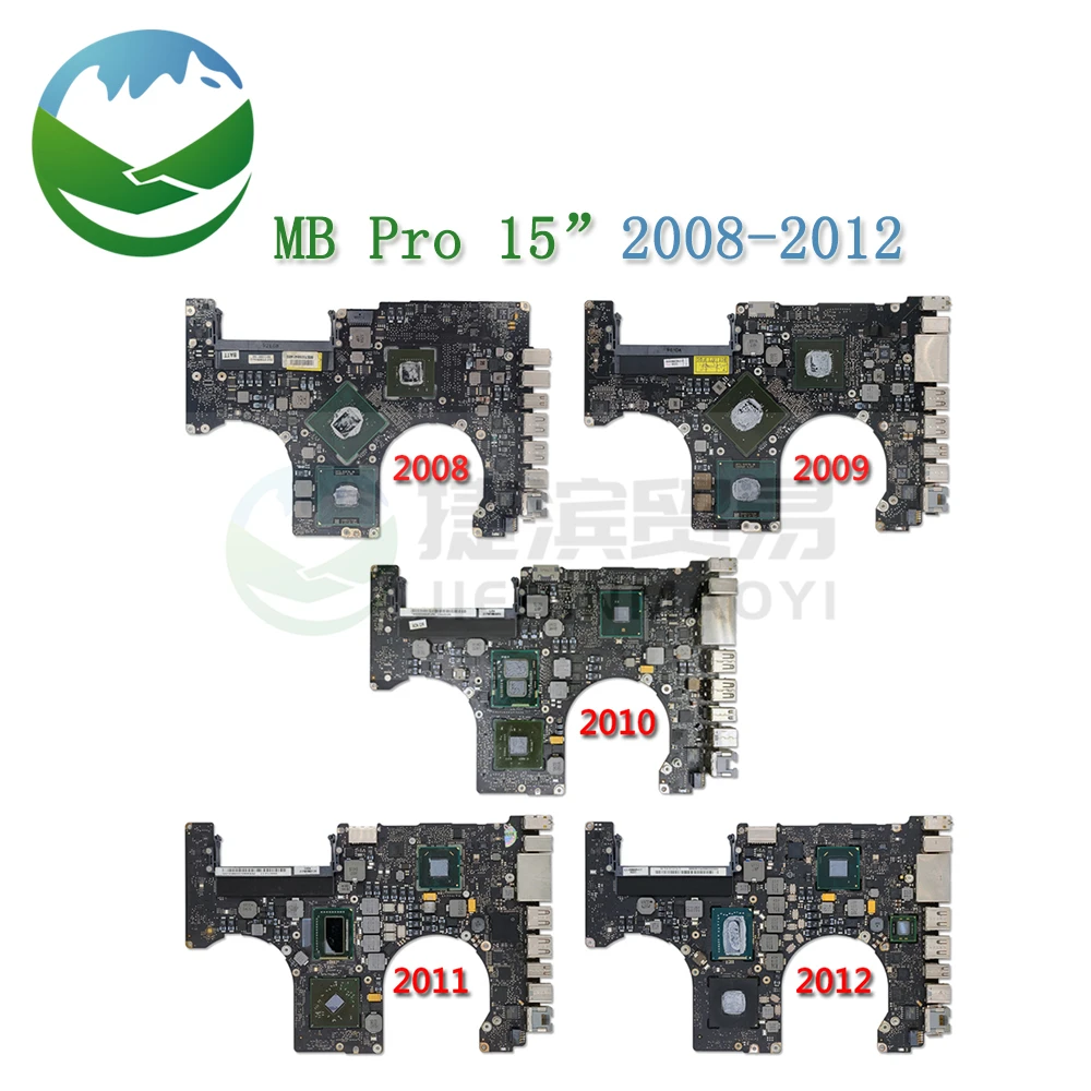 Scheda Logica A1286 Per Scheda Madre Macbook Pro 15 "A1286 Muslimatexmuslimb 2008 2009 2010 2011 2012