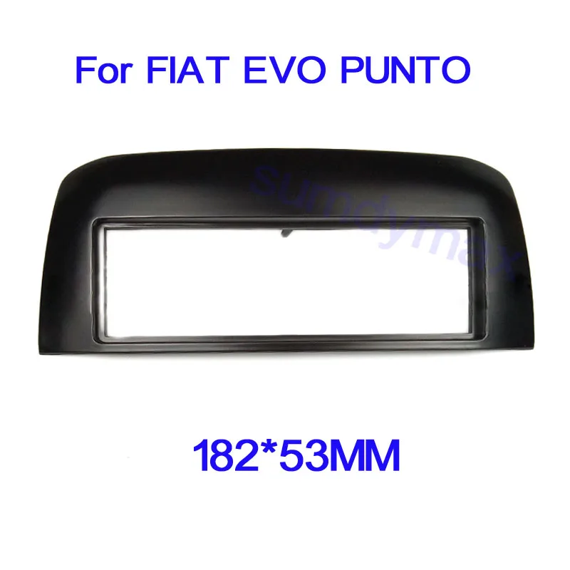 1Din Car Frame Fascia Adapter Per Fiat Evo Punto Single Din Car Radio Audio Dash Fitting Panel Kit