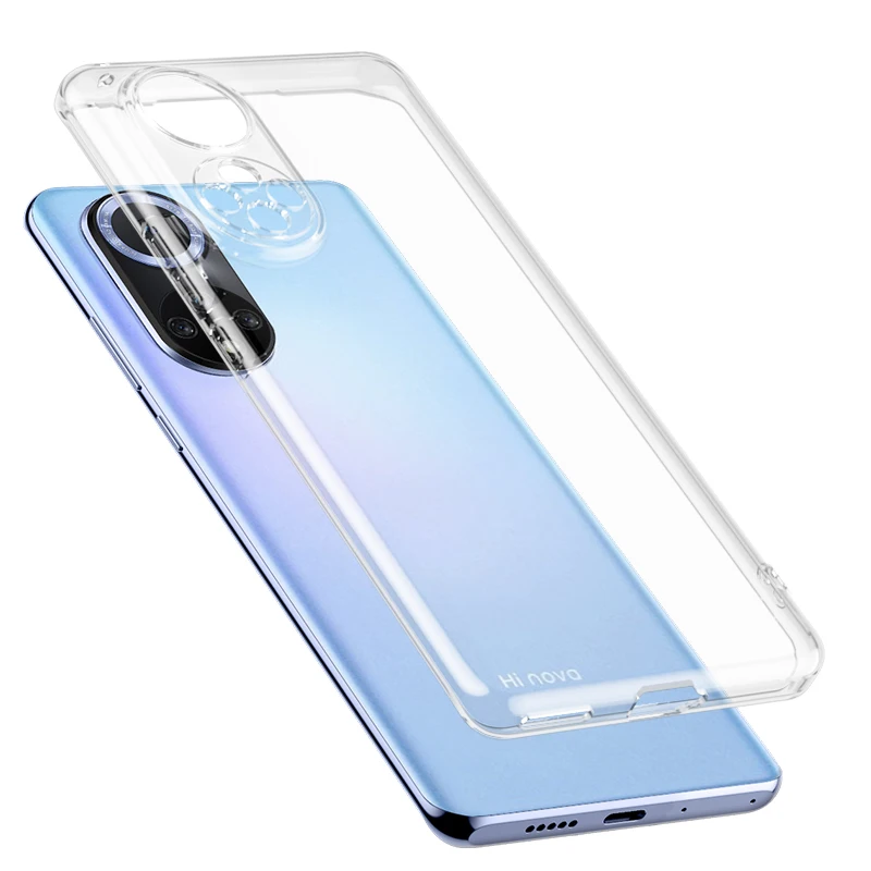 Custodia Morbida In Silicone Tpu Ultra Sottile Trasparente Per Huawei P30 P40 P50 P60 Pro Plus Cover Per Telefono