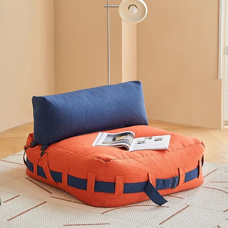 Baby Kawaii Bean Bag Divano Per Soggiorno Lazy Waterproof Single Bean Bag Divani Salotti Funda Divano Gonfiabile Home Furniturezn