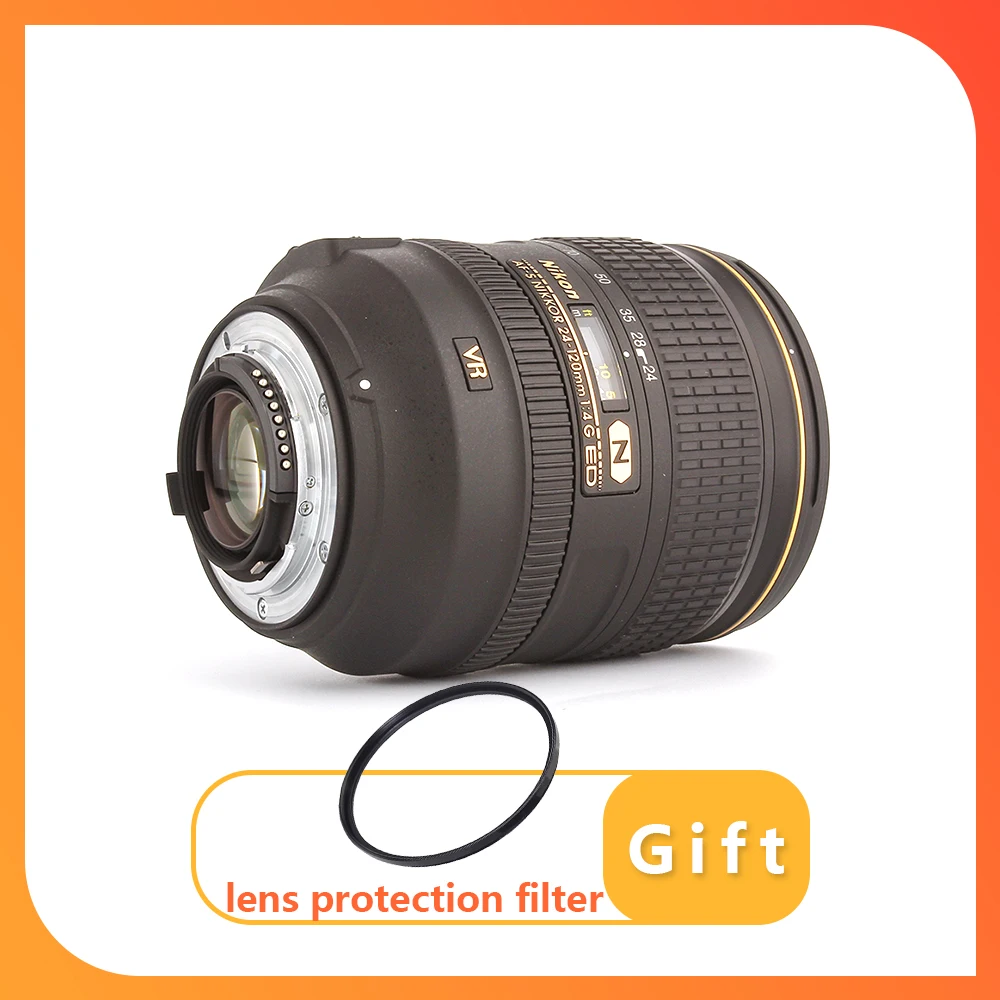 Obiettivo Nikon Af-S Nikkor 24-120Mm F/4G Ed Vr Per Fotocamere Reflex Nikon