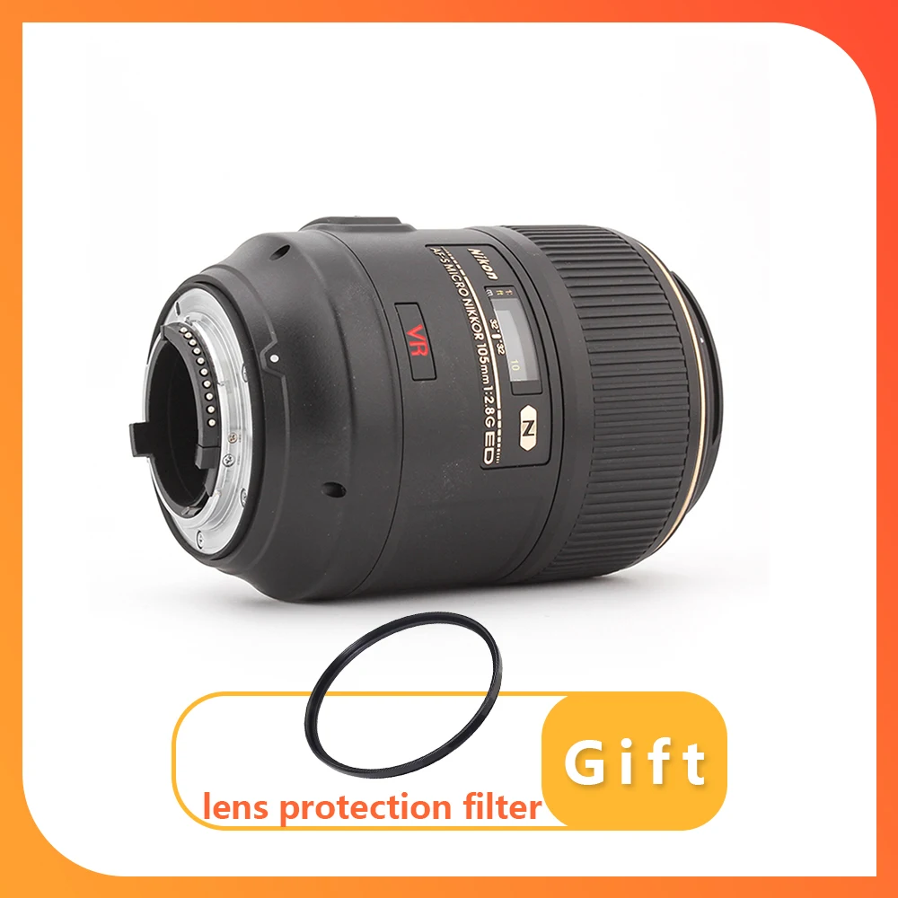 Obiettivo Nikon Af-S Vr Micro 105Mm F/2.8G If-Ed Per Fotocamera Nikon Slr